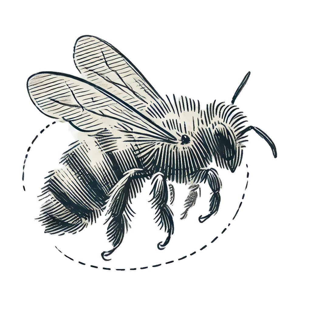 Abeja de Madera